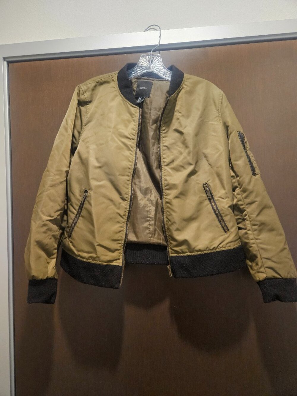 Green Bomber jacket